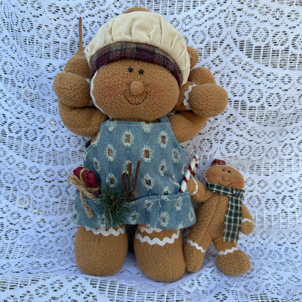 Gingerbread Grandma and Two Kids